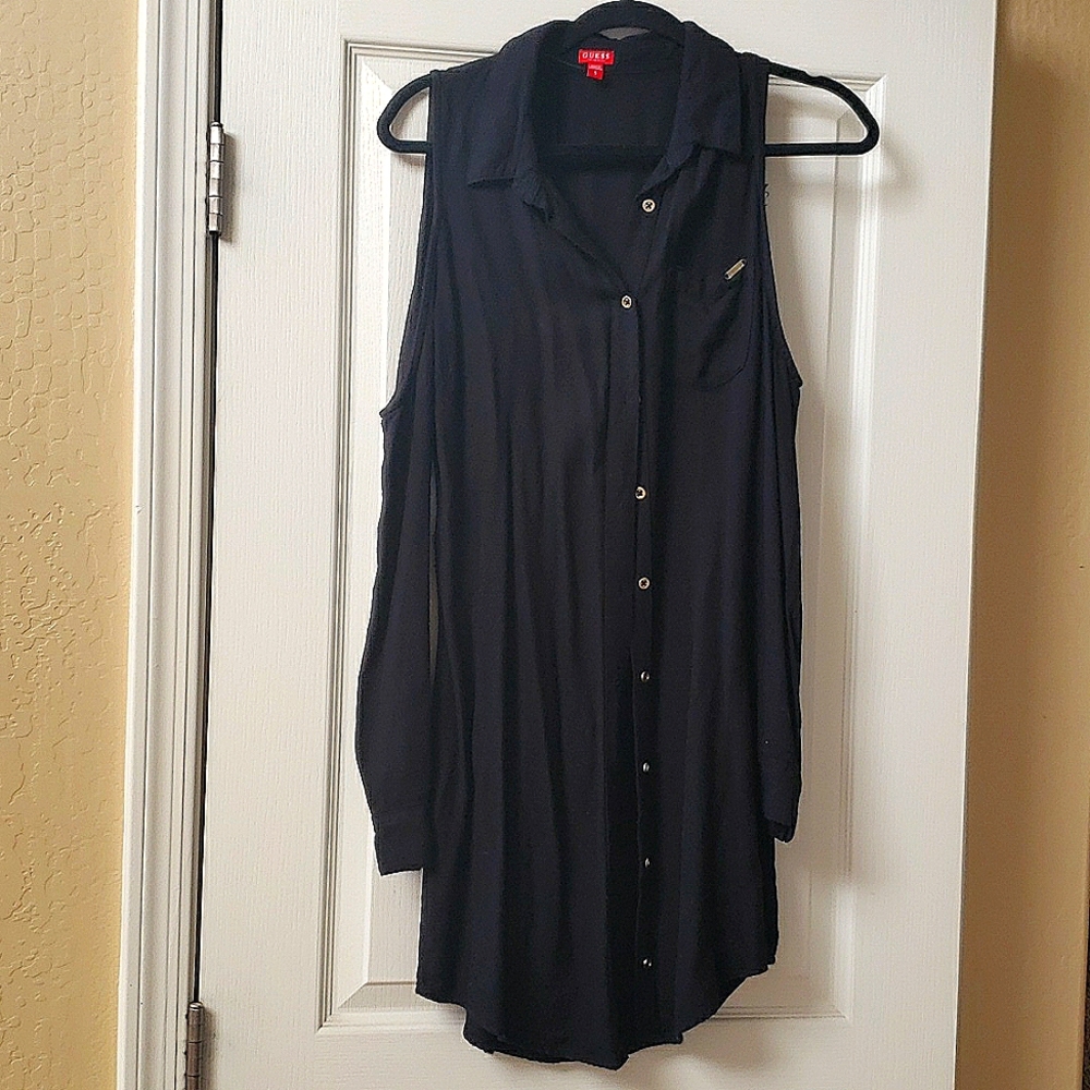 Guess open shoulder SM dress
